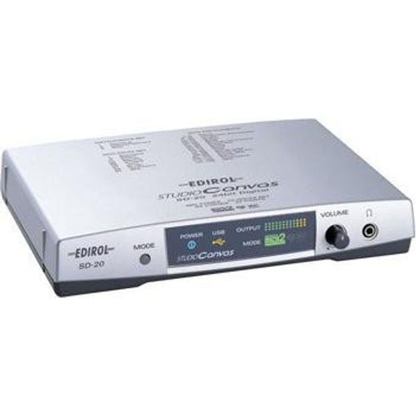 roland midi interfaces roland sd-20 studio canvas midi sound module