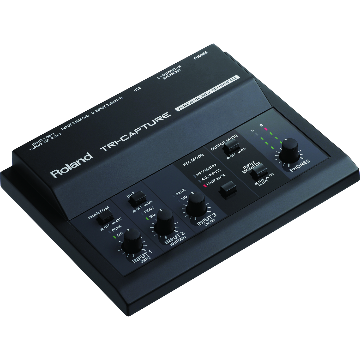 Roland Midi Interfaces Roland UA33 TRICAPTURE USB Audio Interface