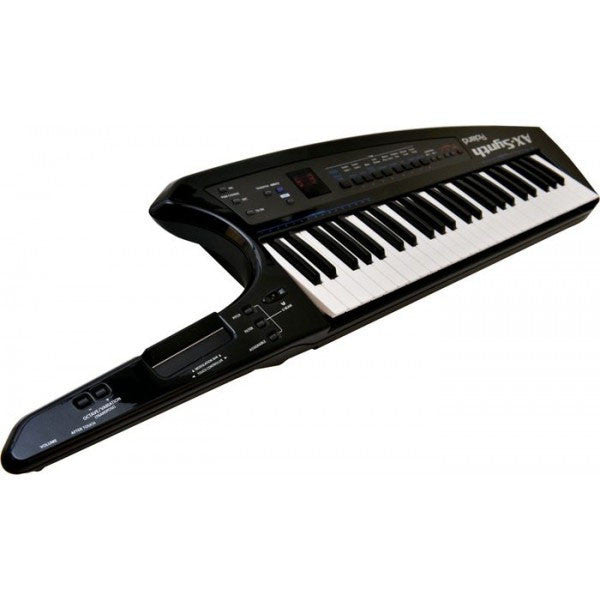 roland midi keyboards roland 2012 axsynth shoulder synthesizer keyboard - black