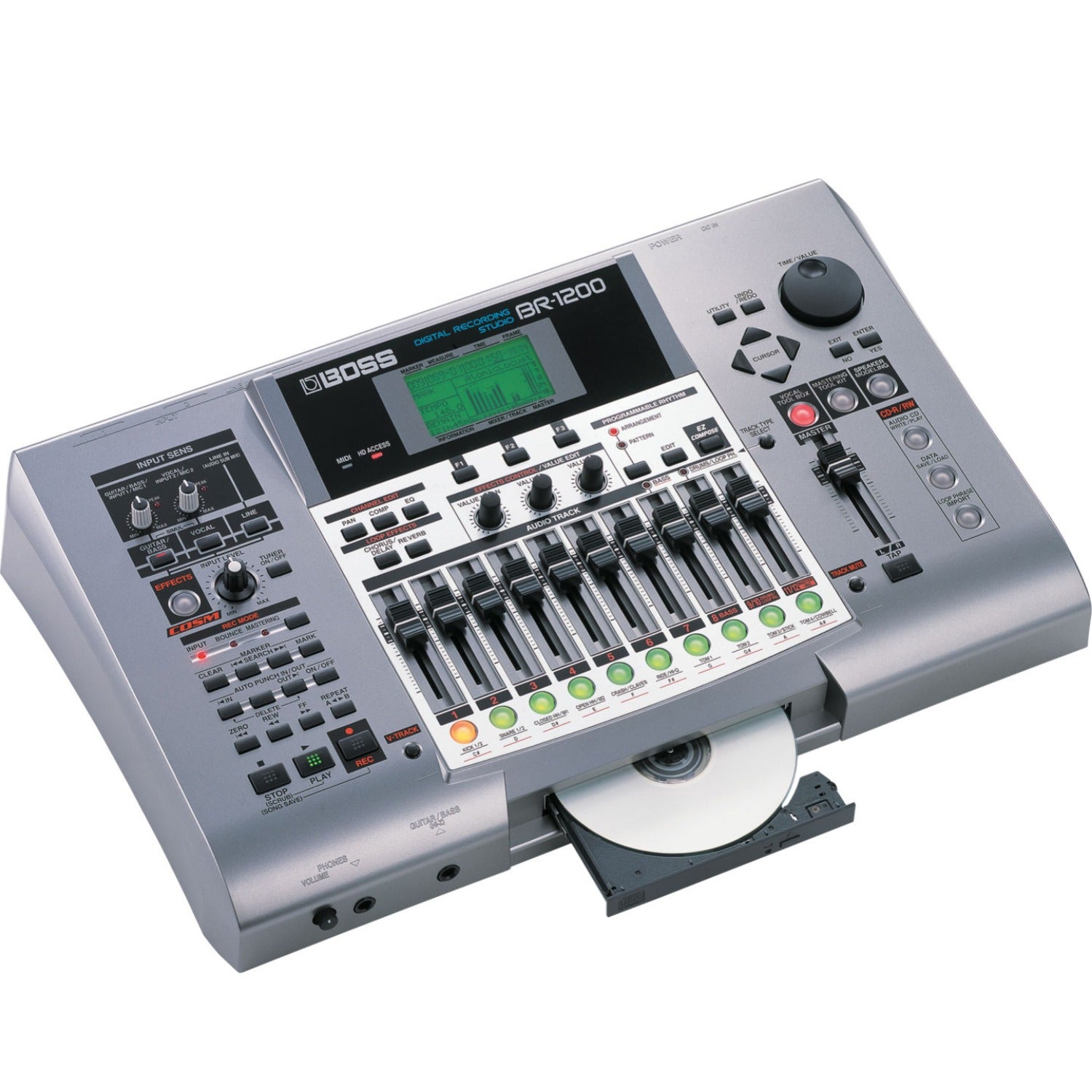 Roland Multitrack Recorders Boss BR-1200CD Digital Recording Studio