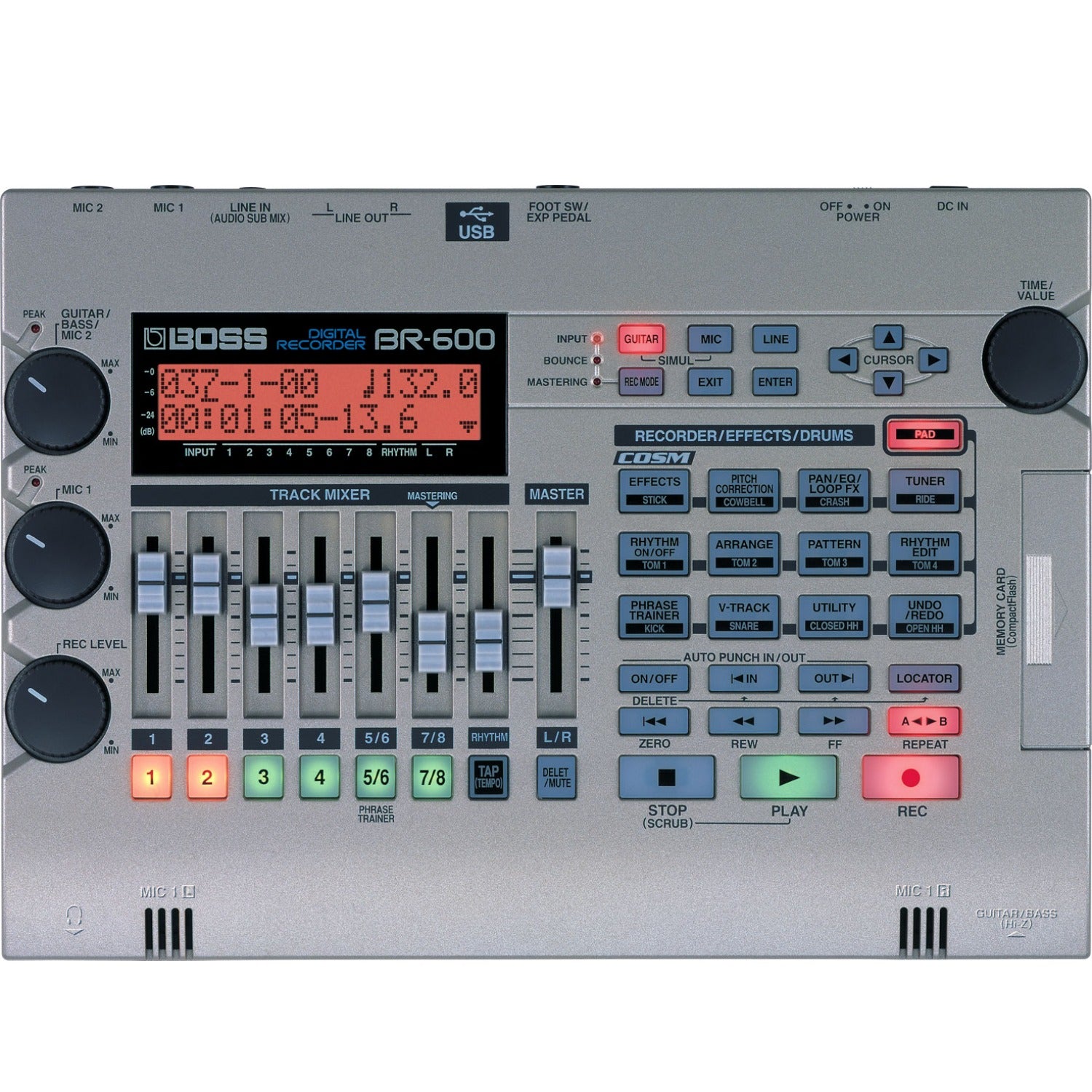 Roland Multitrack Recorders Boss BR-600 Digital Recorder