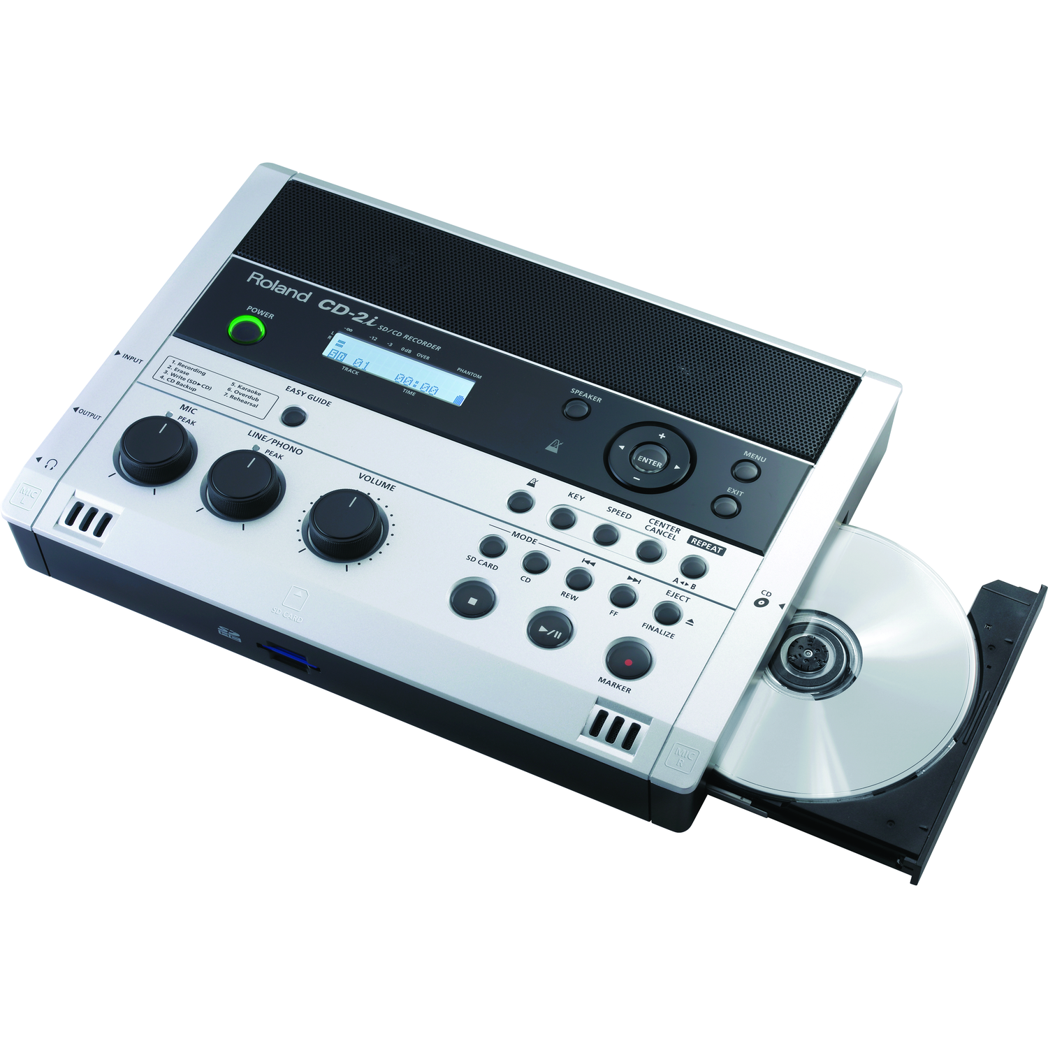 Roland Multitrack Recorders Roland CD-2i SD and CD Recorder