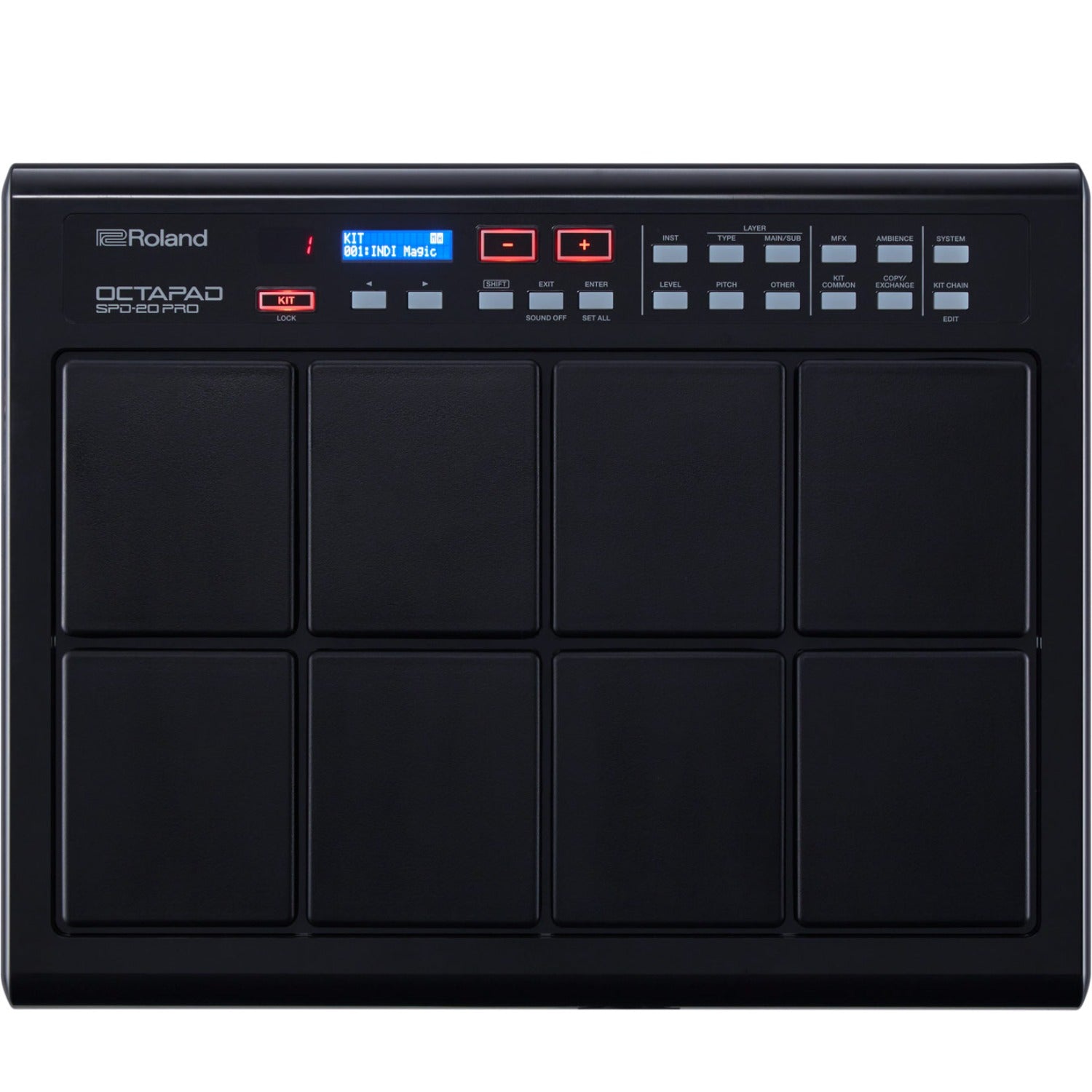 Roland Octapads Black Roland Octapad SPD-20PRO Digital Percussion Pad #color_black