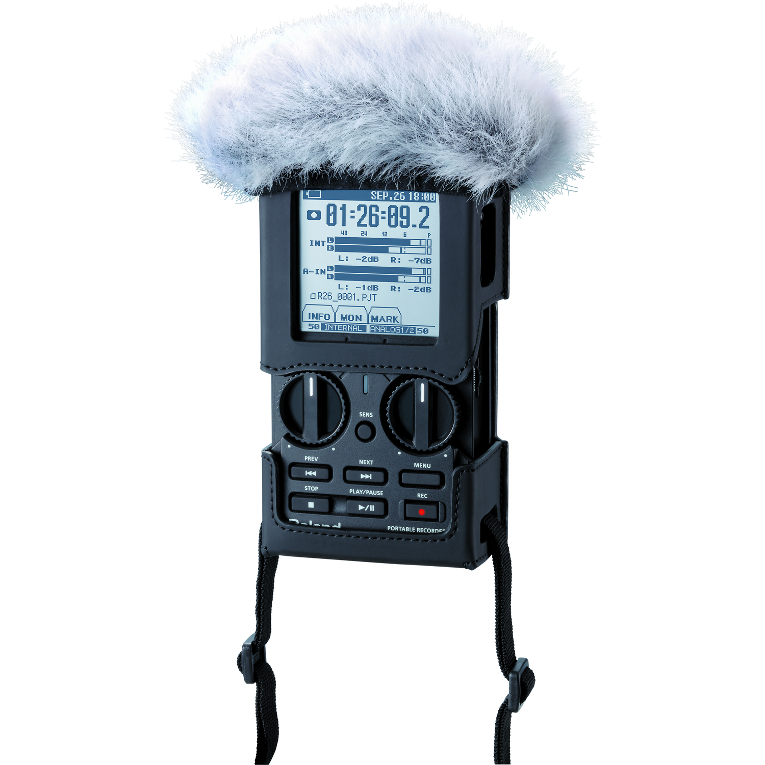 Roland Portable Field Recorders Roland OP-R26CW Cover/Windscreen Set for R-26