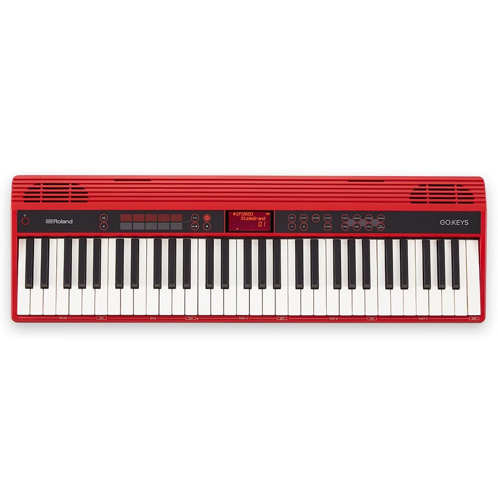 roland portable keyboards roland go-61k 61 keys music creation portable keyboard