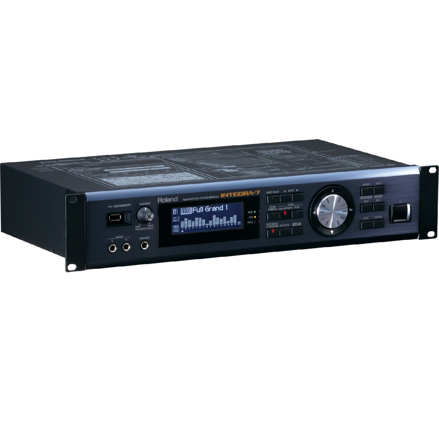 Roland Rack Mounted Effects Roland INTEGRA-7 Super NATURAL Sound Module