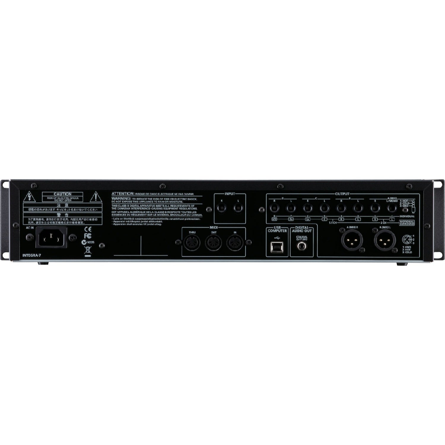 Roland Rack Mounted Effects Roland INTEGRA-7 Super NATURAL Sound Module