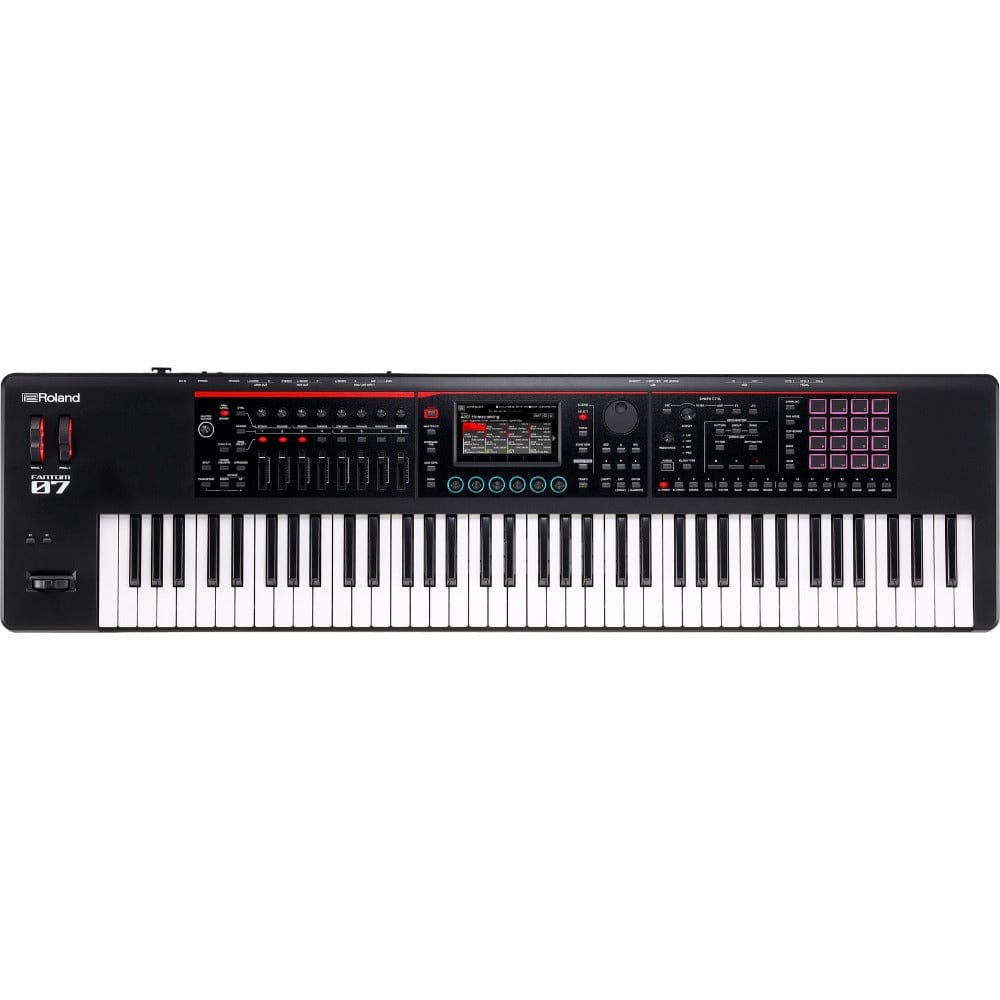 roland synthesizers roland fantom-07 76 keys synthesizer keyboard