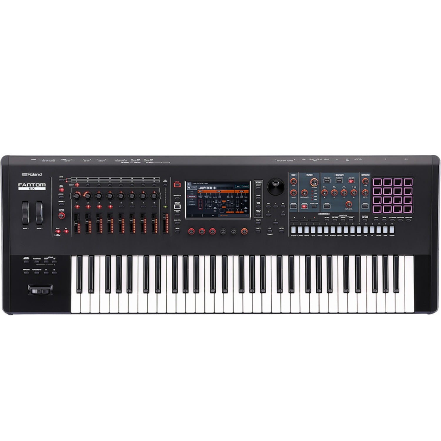Roland Synthesizers Roland Fantom 6 EX 61 Key Synthesizer Keyboard