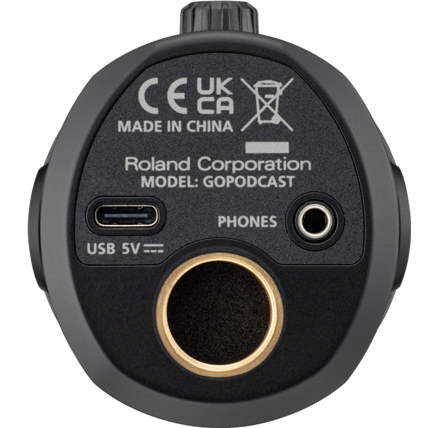 Roland USB Microphones Roland GO PODCAST Video Podcasting Studio USB Microphone for Smartphones