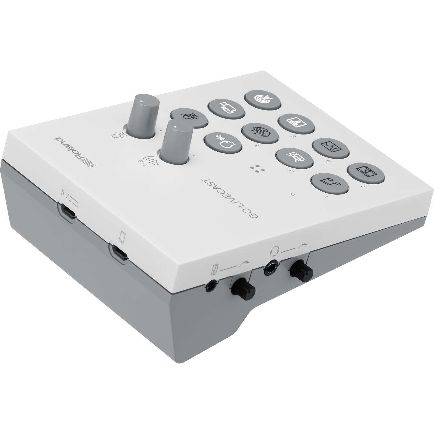 Roland Video Mixers and Switchers Roland Go live Cast Livestreaming Studio for Smartphones