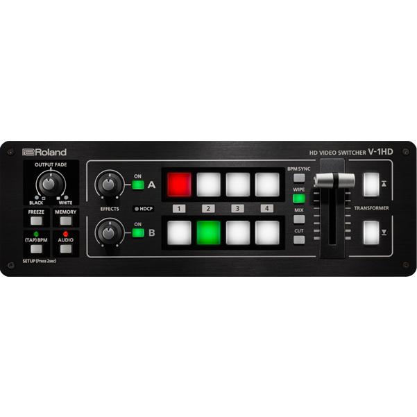 roland video mixers and switchers roland v-1hd hd video switcher