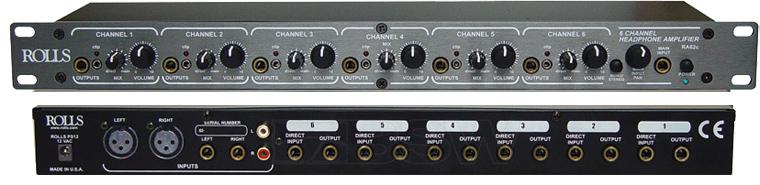 rolls headphone amplifiers rolls ra-62c