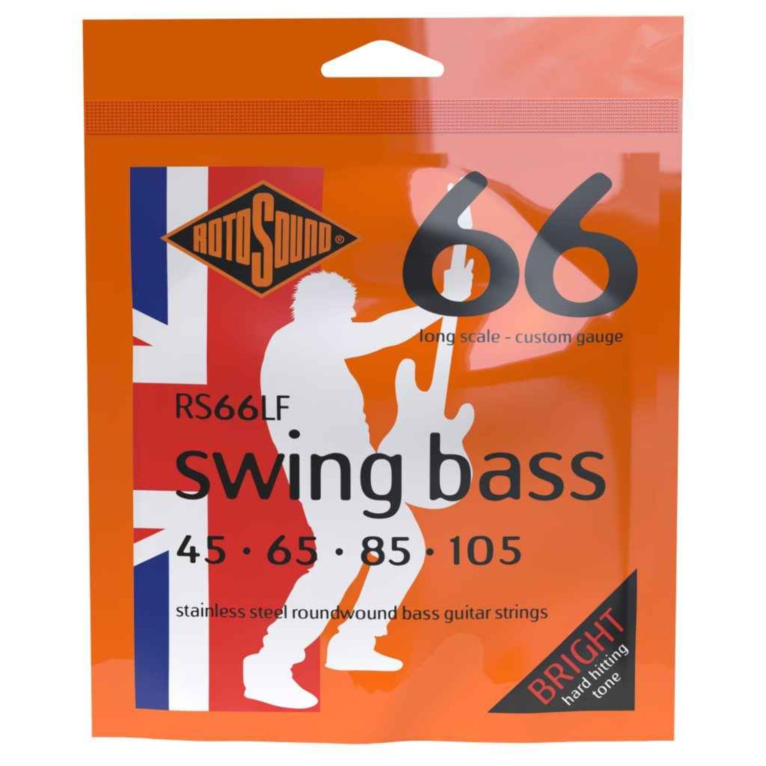 Rotosound Bass Guitar Strings Rotosound Swing Bass 66 Stainless Steel Bass Guitar String
