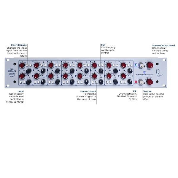 rupert neve designs analog mixers rupert neve designs 5059 satellite 16 x 2+2 summing mixer