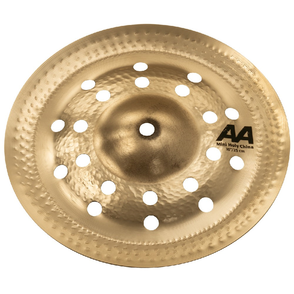 Sabian China Cymbals Sabian 21016CSB 10" AA Mini Holy Brilliant China Cymbal