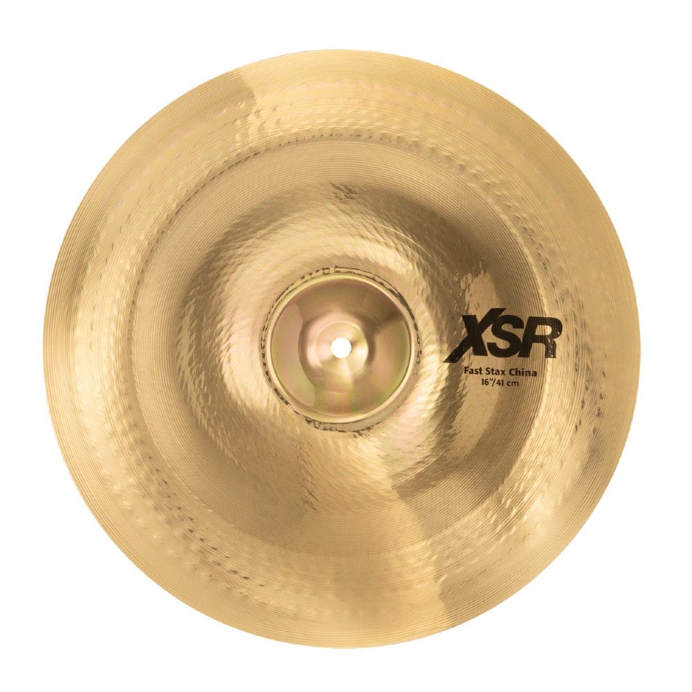 sabian china cymbals sabian xsrfsxb fast stax 13inch x-celerator stack with 16inch china cymbal