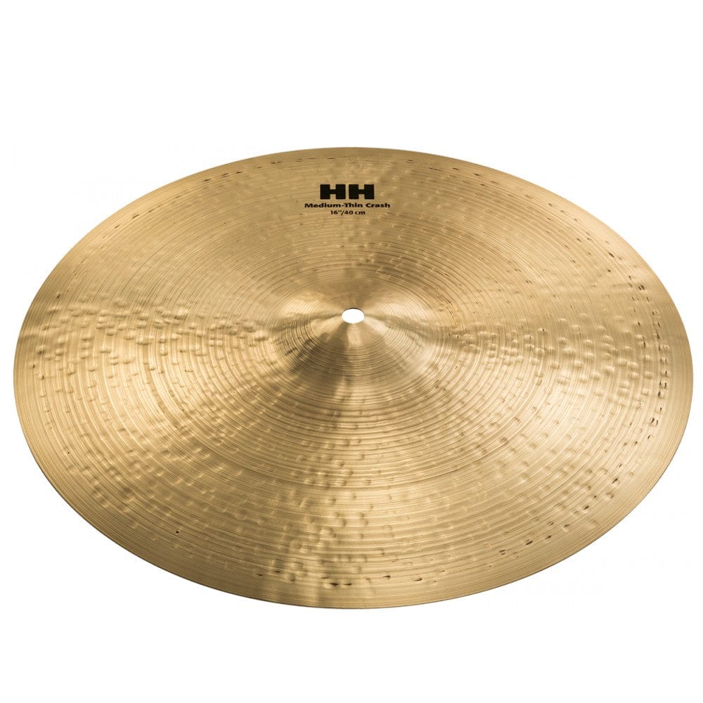 sabian crash cymbals sabian 11607 16" hh medium thin crash cymbal