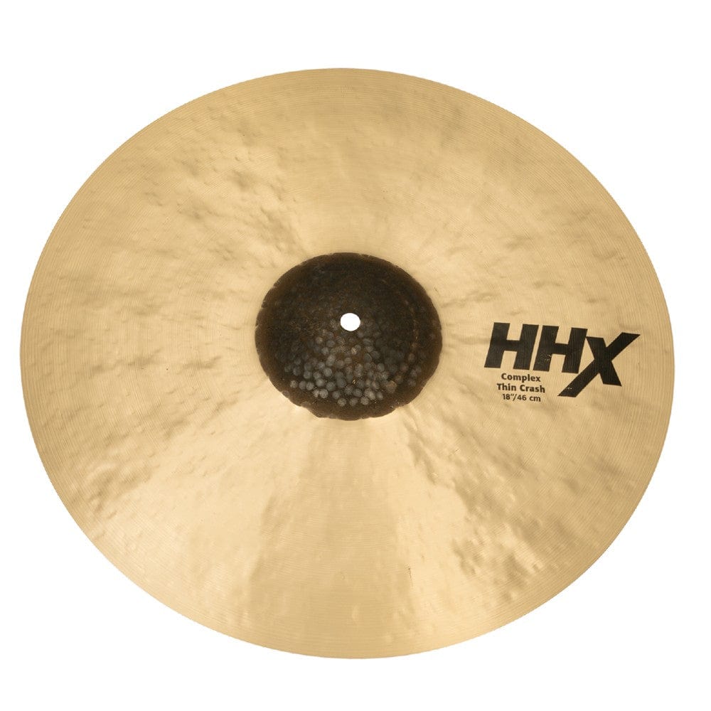 sabian crash cymbals sabian 11806xcn 18" hhx complex thin crash cymbal