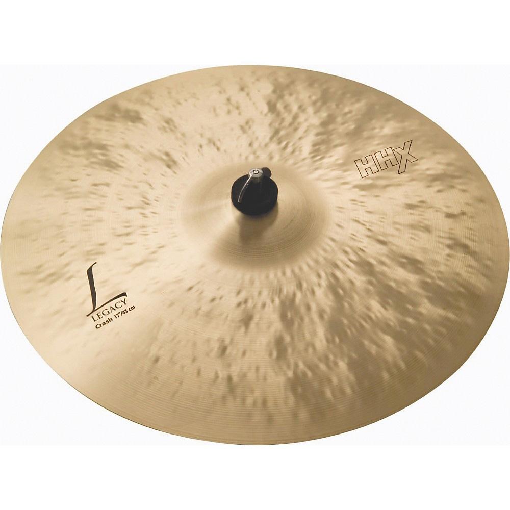 sabian crash cymbals sabian 11806xlb hhx legacy 18-inch crash cymbal - brilliant