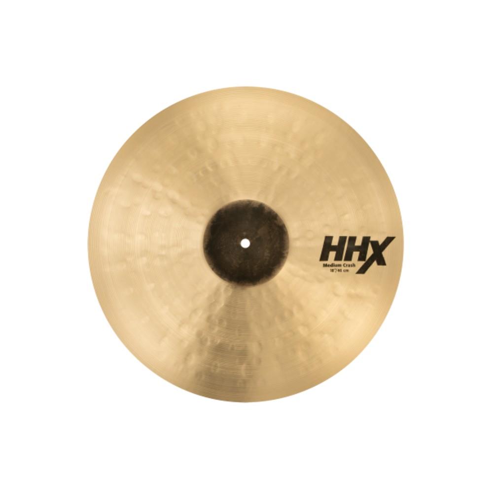 sabian crash cymbals sabian 11808xmn 18" hhx stage crash cymbal