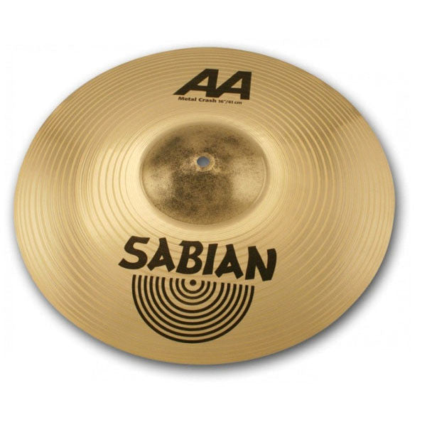 sabian crash cymbals sabian 16inch aa metal crash cymbal