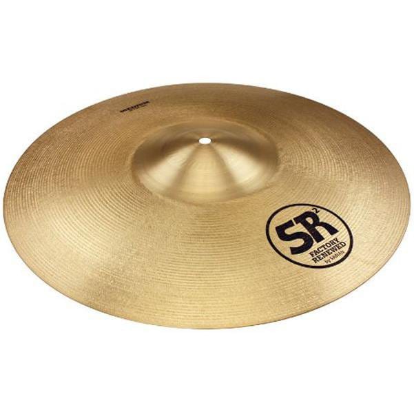 sabian crash cymbals sabian 18-inch sr2 factory renewed medium crash cymbal