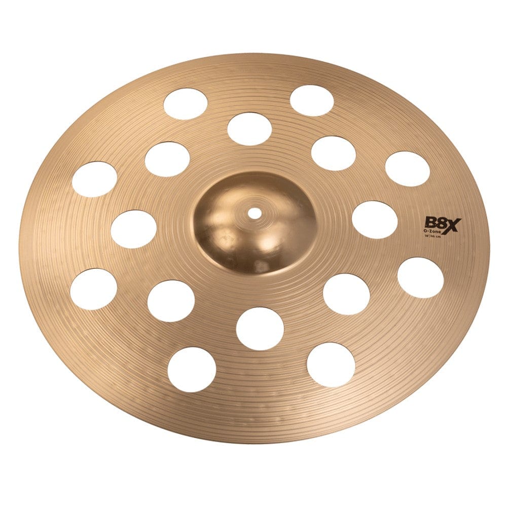 sabian crash cymbals sabian b8x 18inch o-zone crash cymbal