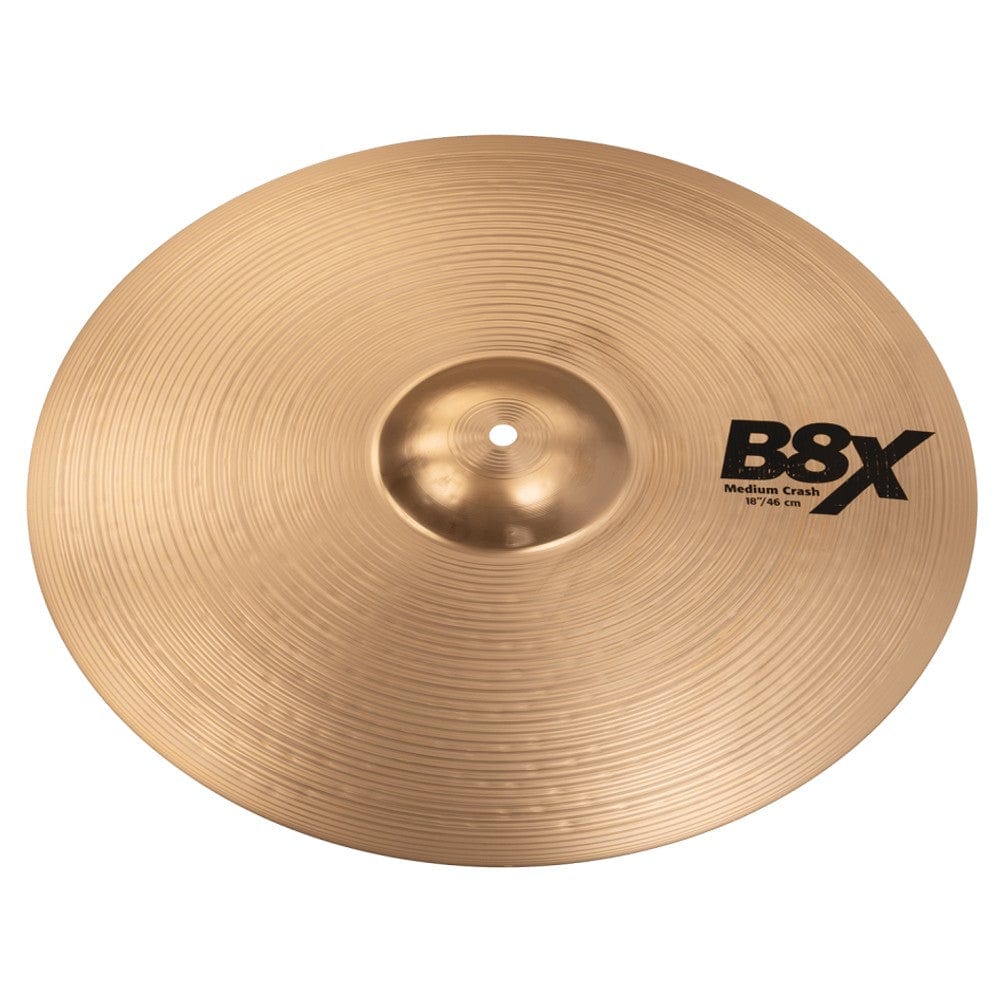 sabian crash ride cymbals 41808x sabian 18-inch b8x crash ride cymbal