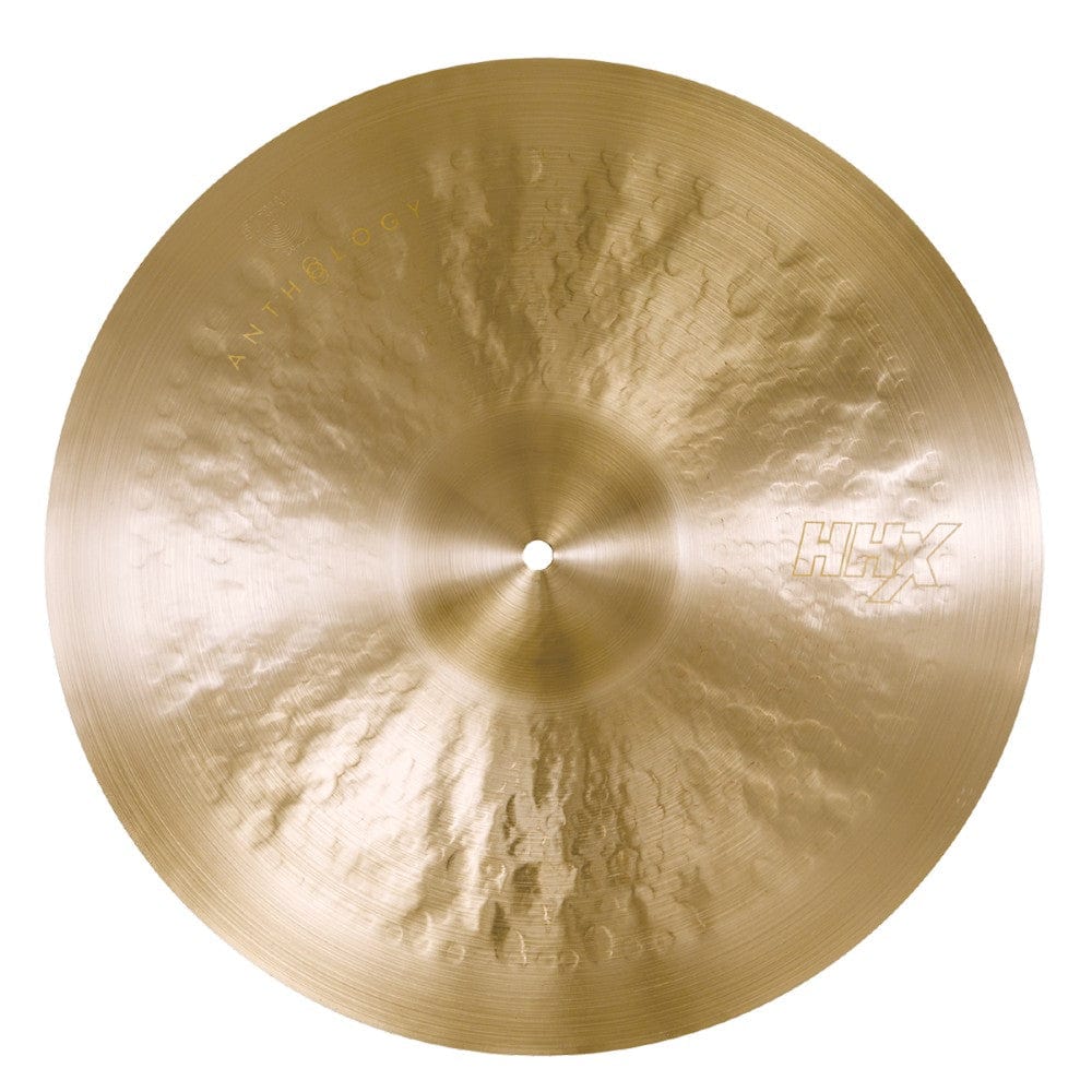 sabian crash ride cymbals sabian 118xaln hhx 18" anthology low bell crash ride cymbal