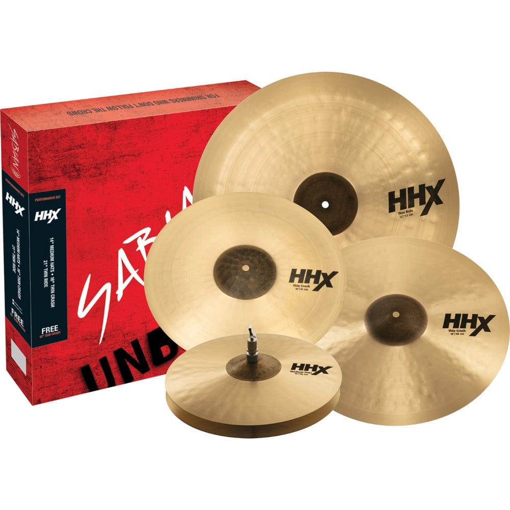sabian cymbal packs sabian 15005xtmn hhx performance cymbal set