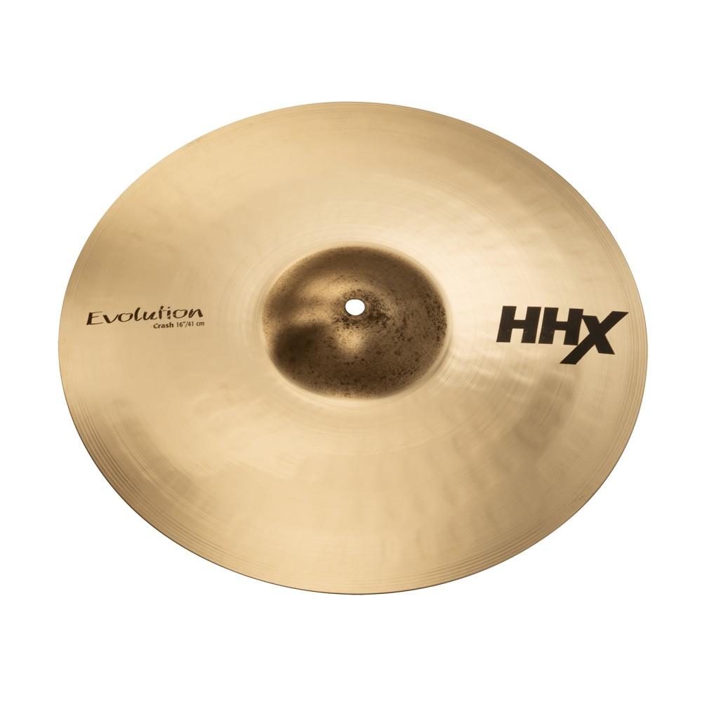 sabian hi hat cymbals sabian 11606xeb 16" hhx evolution crash