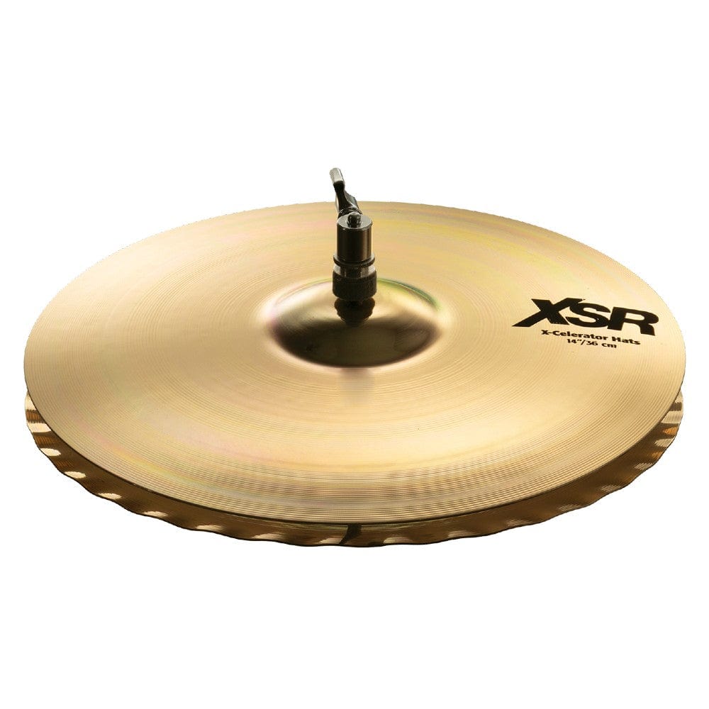 sabian hi hat cymbals sabian 14-inch xsr x-celerator hi hat cymbals