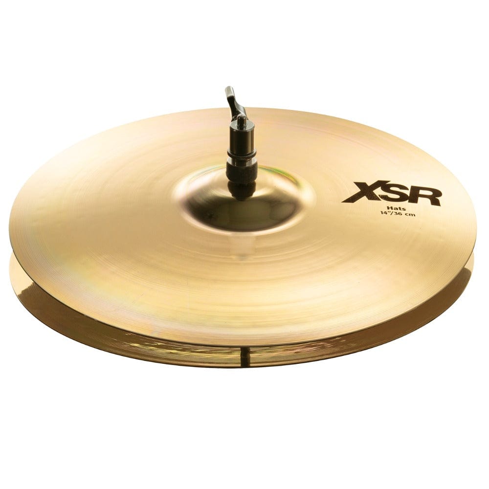 sabian hi hat cymbals sabian xsr1402b 14" xsr hi hats cymbal