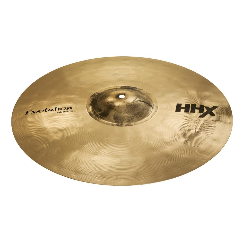 sabian ride cymbals sabian 21-inch hhx evolution ride cymbal - brilliant