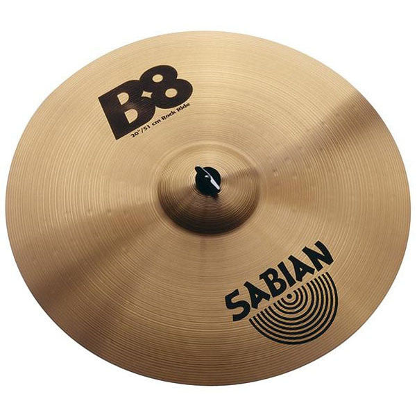 sabian ride cymbals sabian b8 series 20inch rock ride cymbal