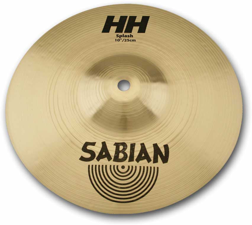 sabian splash cymbals sabian 10805b 8inch hh hand hammered splash cymbal in brilliant finish