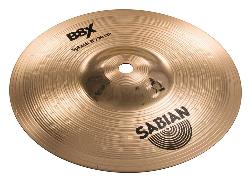 sabian splash cymbals sabian 40805x 8-inch b8x splash cymbal