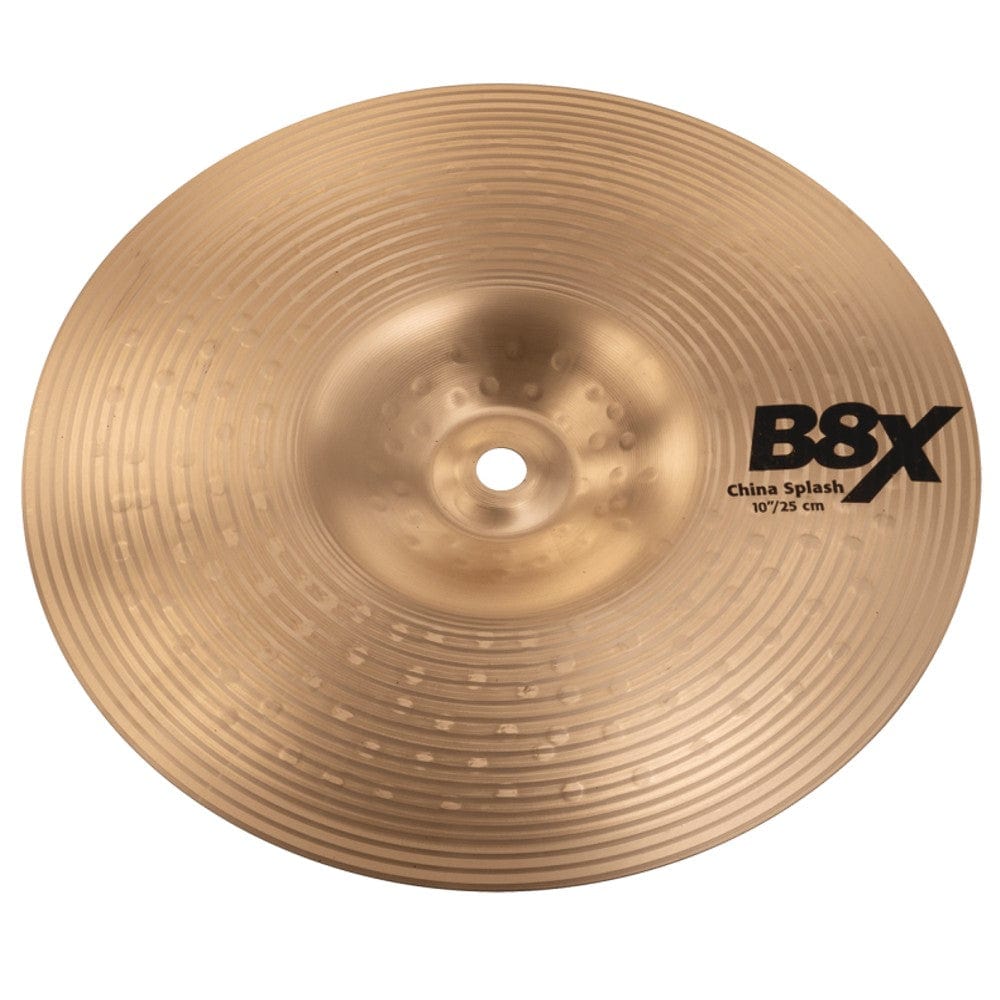 sabian splash cymbals sabian 41016x 10" b8x china splash cymbal