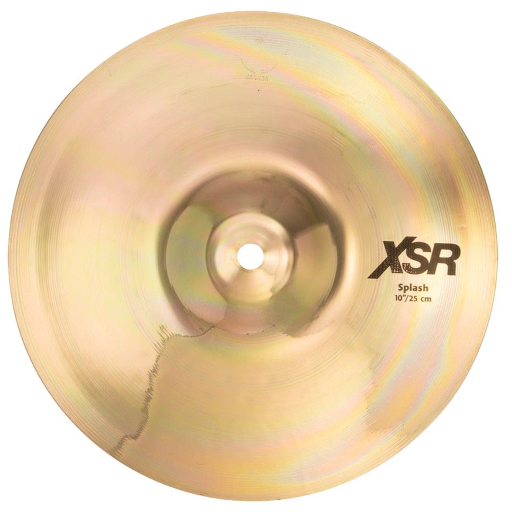 sabian splash cymbals sabian xsr1005b 10" xsr splash cymbal