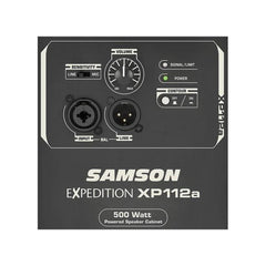Samson Active PA Speakers Samson Expedition XP112A 500W 2-Way Active PA Speaker