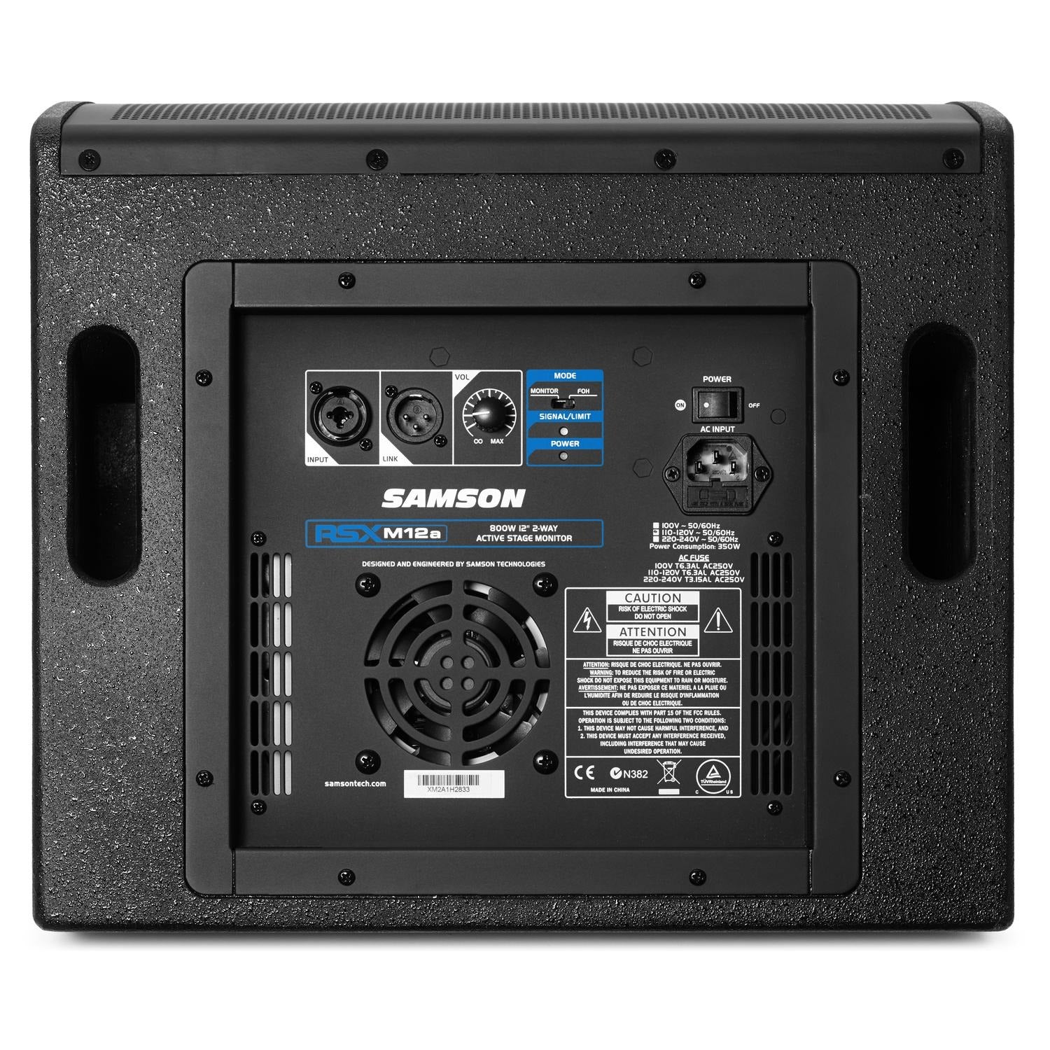 Samson Active PA Speakers Samson RSXM12A - 800W 2-Way Active Stage Monitor
