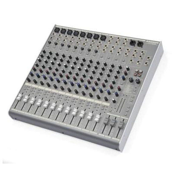 samson analog mixers samson mdr1688-16 channel audio mixer with internal effects