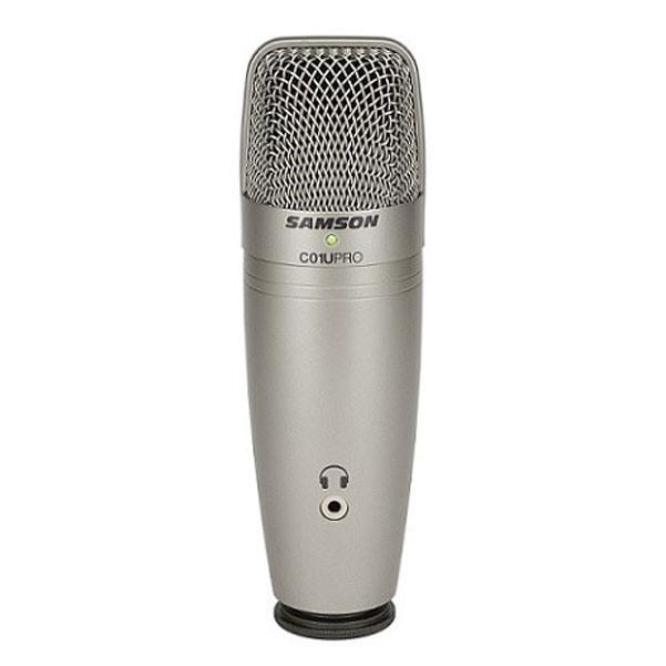 samson condenser microphones samson c01u pro usb studio condenser microphone - open box