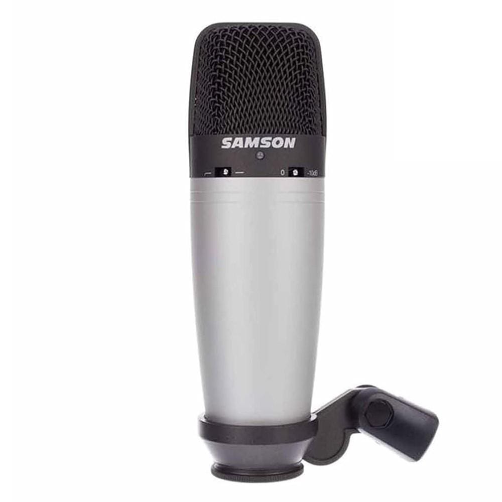 samson condenser microphones samson c03 multi-pattern studio condenser microphone