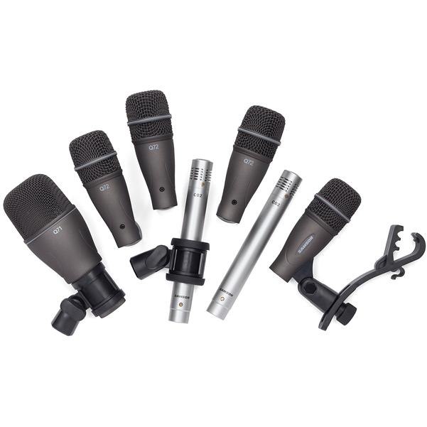 samson drumkit microphones samson dk707 7-piece drumkit microphone set