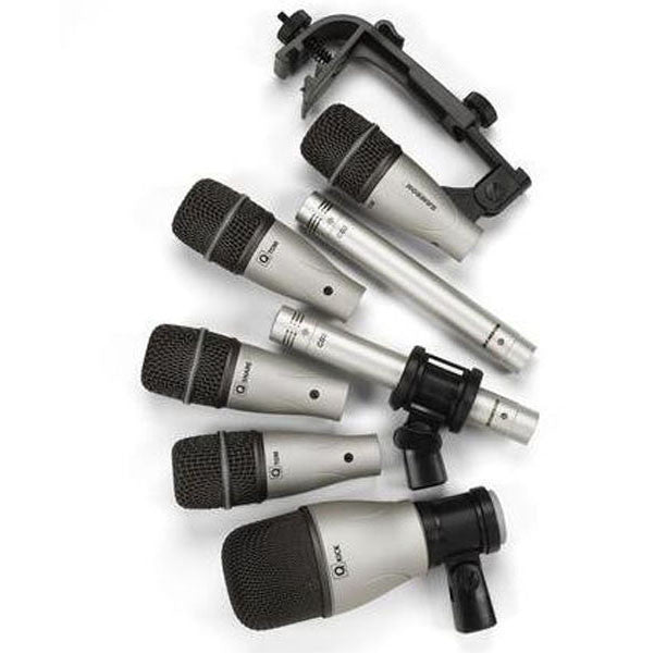 samson drumkit microphones samson dk7kit - 7 piece drum microphone set
