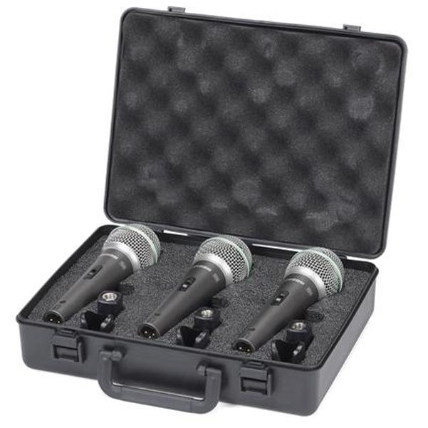 samson dynamic microphones samson q6 dynamic microphone (3-pack)