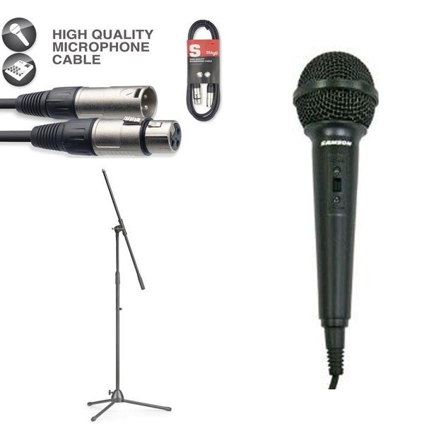 samson dynamic microphones samson r10s dynamic microphone bundle