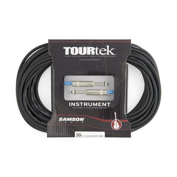 samson instrument cables samson tourtek ti50 - 50' instrument cable